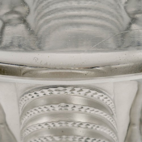 Art Déco - 1937 René Lalique - Vase Terpsichore