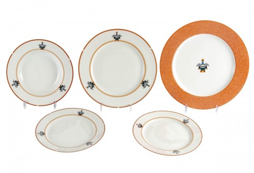 Cartier - Service  48 pièces de La Maison Vénitienne porcelaine de Limoges