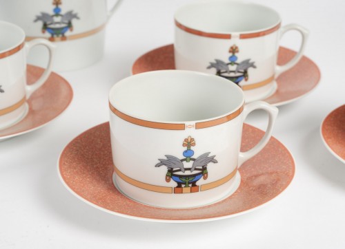 Antiquités - Cartier - Porcelain Tableware Tea Set Maison Venitienne