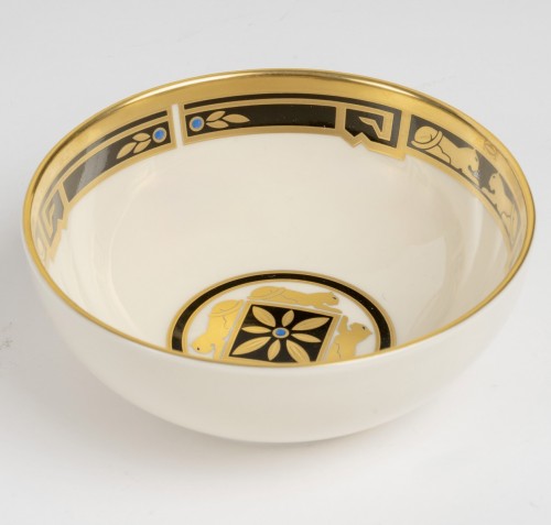 Art Déco - Cartier - Limoges Porcelain Tableware Maison Art Deco 70 Pieces