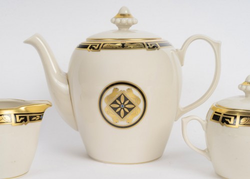 silverware & tableware  - Cartier - Porcelain Tableware Tea Set Maison Art Deco