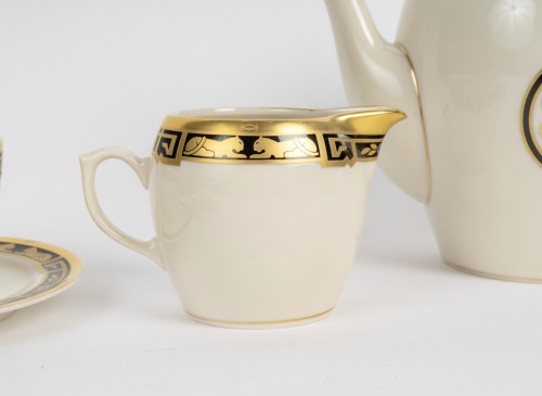 20th century - Cartier - Porcelain Tableware Tea Set Maison Art Deco