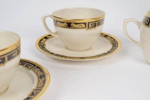 Cartier - Porcelain Tableware Tea Set Maison Art Deco - Art Déco