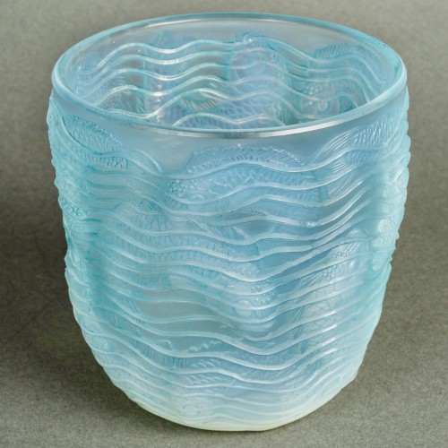 Verrerie, Cristallerie  - 1932 René Lalique - Vase Dauphins