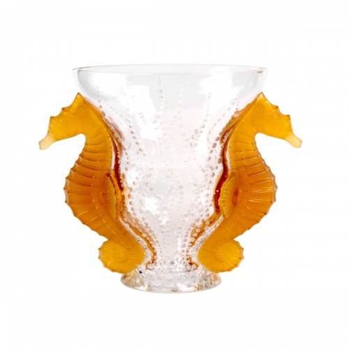 Lalique France - Vase Poséidon 