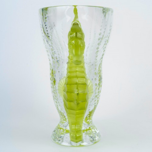 Lalique France - Vase Poséidon - BG Arts