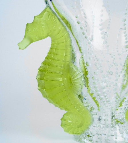 Lalique France - Vase Poséidon - 