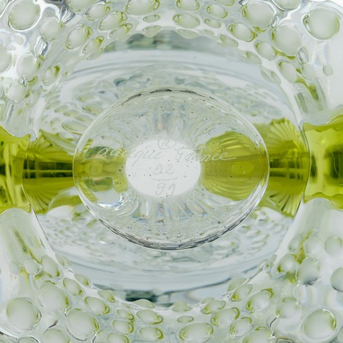 Antiquités - Lalique France - Vase Poséidon