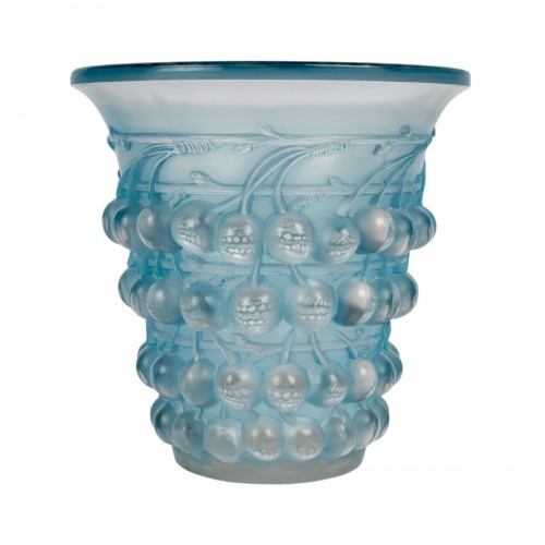 1930 René Lalique - Vase Montmorency Cerises