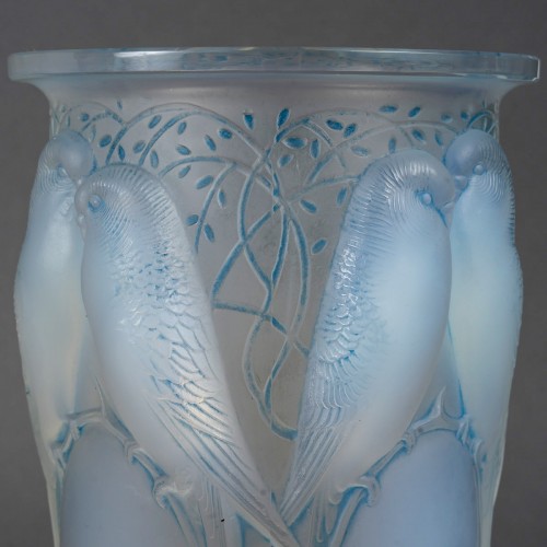 1924 René Lalique - Vase Ceylan - Art Déco