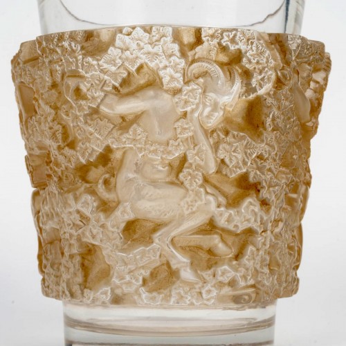 1938 René Lalique - Vase Bacchus - 