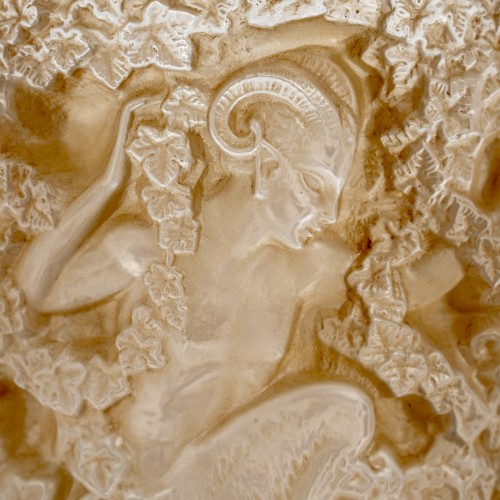 20th century - 1938 René Lalique - Vase Bacchus