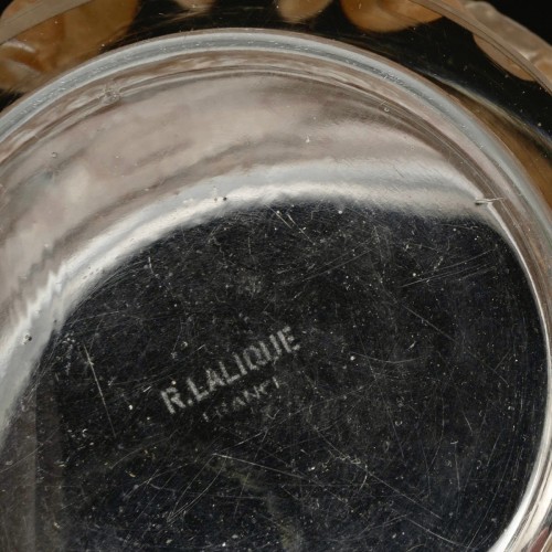 1938 René Lalique - Vase Bacchus - Art Déco