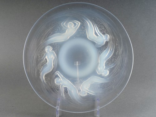 1921 René Lalique - Set Of 6 Plates Ondines - 