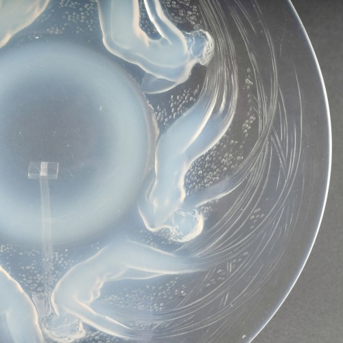 Art Déco - 1921 René Lalique - Set Of 6 Plates Ondines