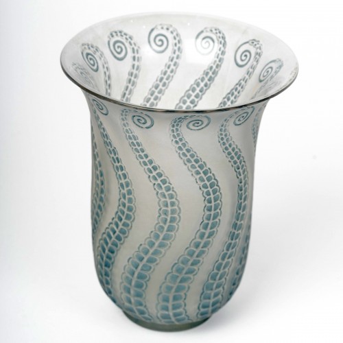 1921 René Lalique - Vase Meduse Medusa - Glass & Crystal Style Art Déco