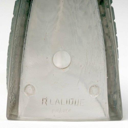 1924 René Lalique - Pair Of Sconces Wall Lights Fougeres Ferns  - Art Déco