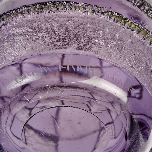 Art Déco - Daum Nancy - Vase Art Deco Geometric