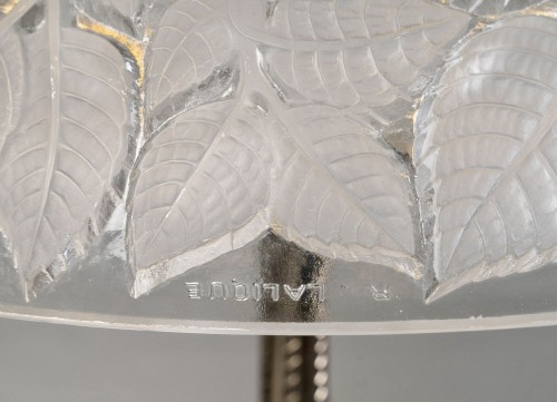 1924 Rene Lalique - Lamp Art Deco Charmes - 
