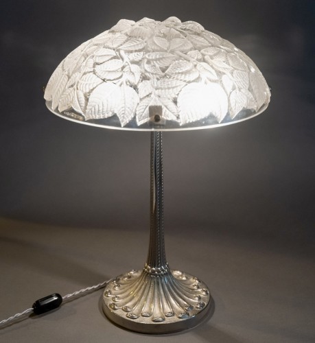 Art Déco - 1924 Rene Lalique - Lamp Art Deco Charmes