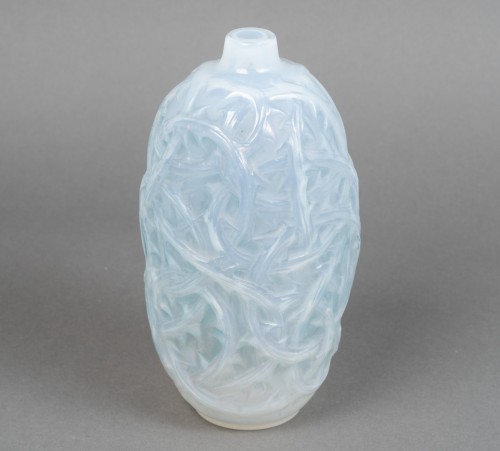 1921 René Lalique - Vase Ronces - Verrerie, Cristallerie Style Art Déco