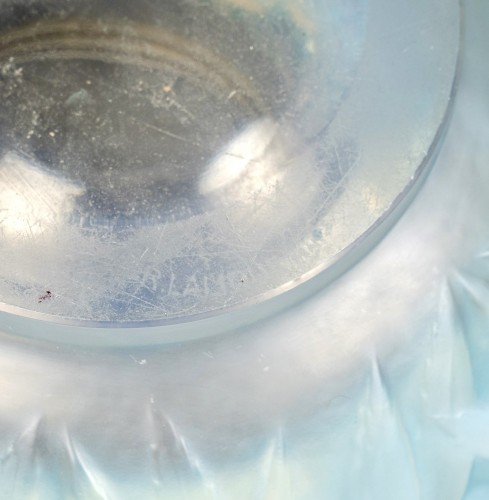 1930 René Lalique - Vase Prunes - Art Déco