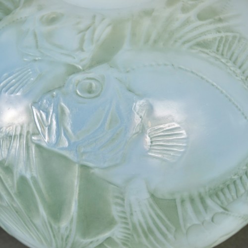 XXe siècle - 1921 René Lalique - Vase Poissons