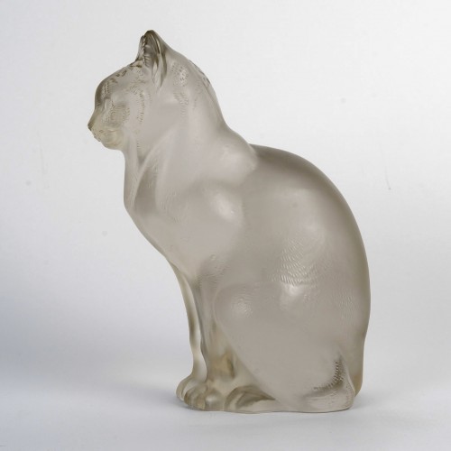 Glass & Crystal  - 1932 René Lalique - Seated Cat
