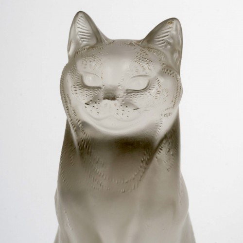 1932 René Lalique - Seated Cat - Art Déco