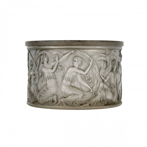 1929 René Lalique - Box Figurines Et Voiles