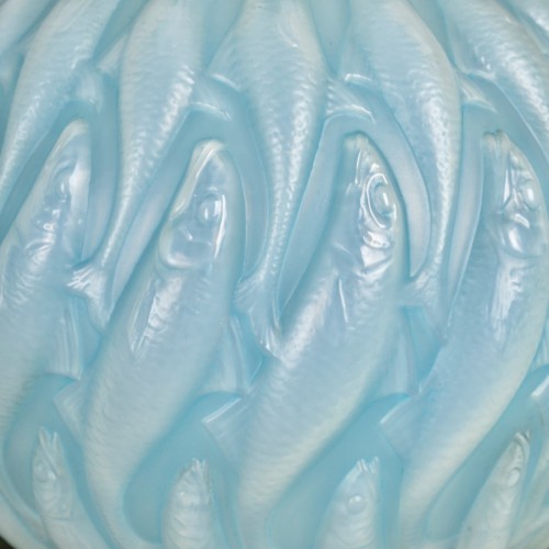 1927 René Lalique - Vase Marisa Cased - 