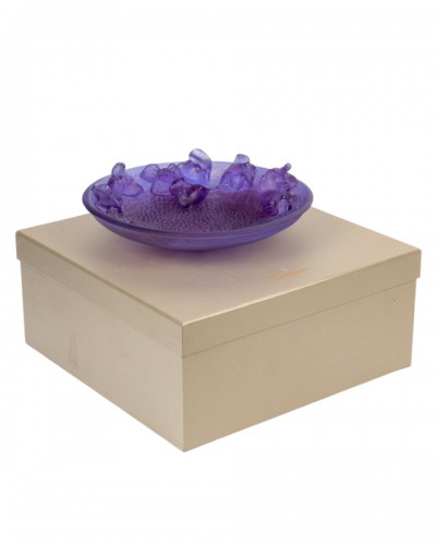 Daum France -  Imaginary Garden Crystal Bowl 