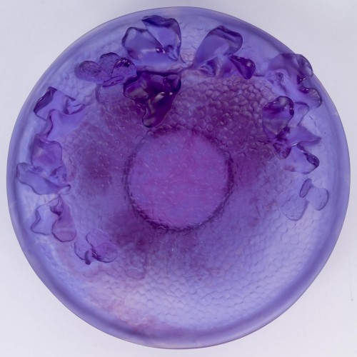 Daum France -  Imaginary Garden Crystal Bowl  - Glass & Crystal Style 