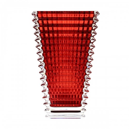 Baccarat - Vase Rectangular Eye L Red Crystal 