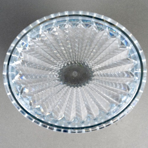 20th century - Baccarat - Vase Oval "Eye M" Crystal