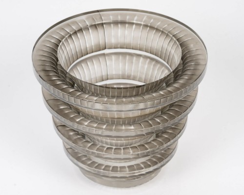 Glass & Crystal  - 1950 Marc Lalique - Vase Chevreuse