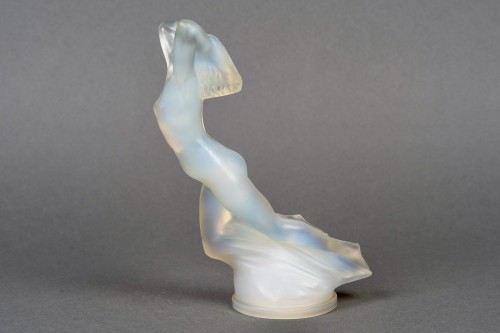 Glass & Crystal  - 1929 René Lalique - Car Mascot Hood Ornament Vitesse