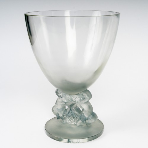 1931 René Lalique - Vase Enfants - Glass & Crystal Style Art Déco