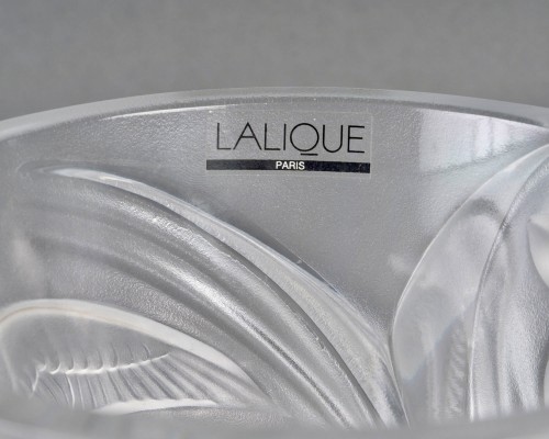 1982 Marie Claude Lalique - Vase Martinet Crystal - 