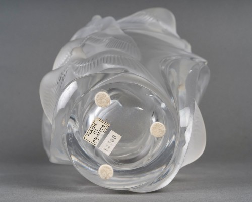  - 1982 Marie Claude Lalique - Vase Martinet Crystal