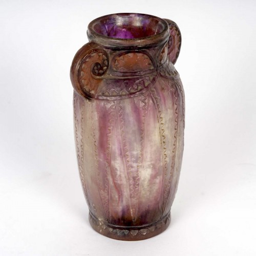 Verrerie, Cristallerie  - 1924 Gabriel Argy Rousseau - Vase Thèbes