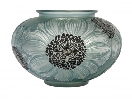 1923 René Lalique - Vase Dahlias