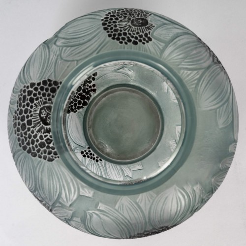 Verrerie, Cristallerie  - 1923 René Lalique - Vase Dahlias