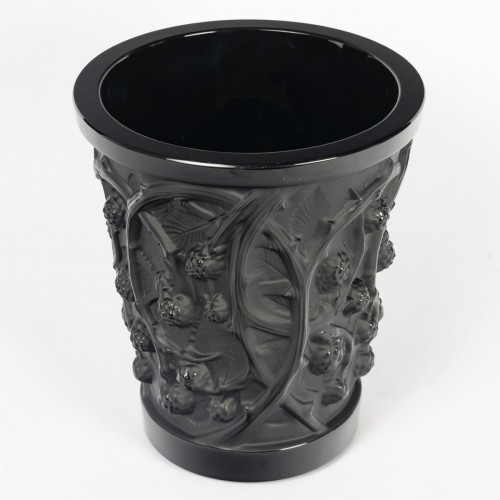 Lalique France - Vase Mûres - Verrerie, Cristallerie Style Art Déco