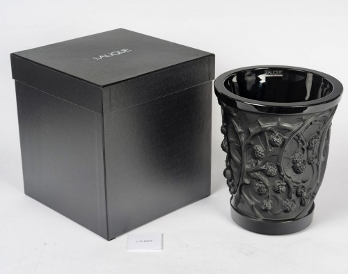 Verrerie, Cristallerie  - Lalique France - Vase Mûres