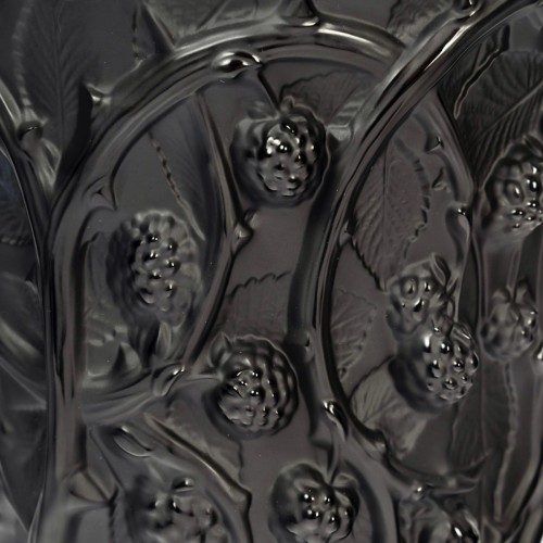 Lalique France - Vase Mûres - BG Arts
