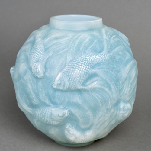 1924 René Lalique - Vase Formose - Verrerie, Cristallerie Style Art Déco