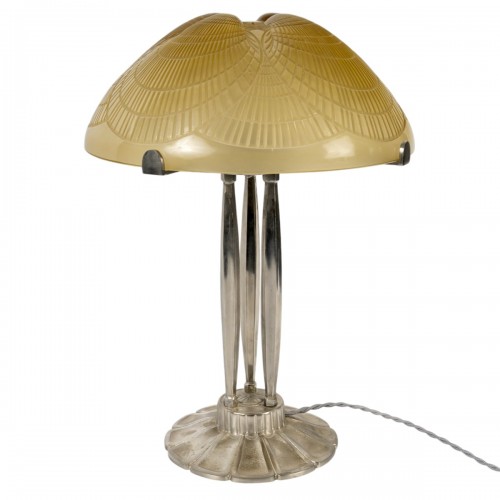 1924 René Lalique - Lamp Coquilles Shell