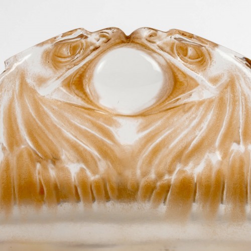 1914 René Lalique - Paperweight Deux Aigles Two Eagles - 
