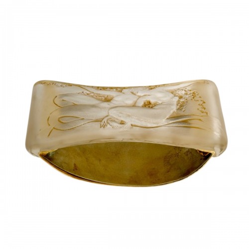 1920 René Lalique - Buvard Deux Sirènes Entrelacées